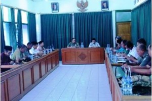 silaturahmi jajaran MUI Kuningan dengan jajaran Makodim 0615 Kuningan belum lama ini.
